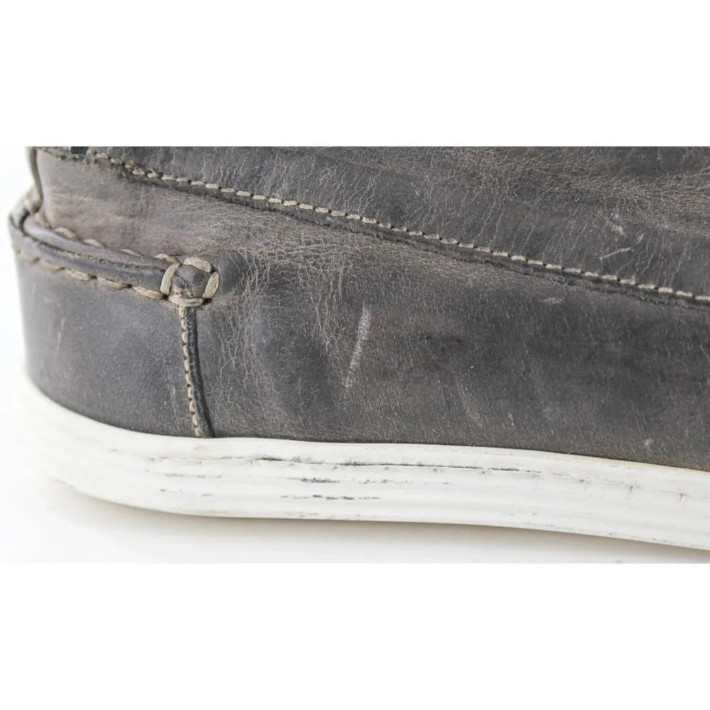 INC International Concepts Yacht Gray Boat Shoes 8